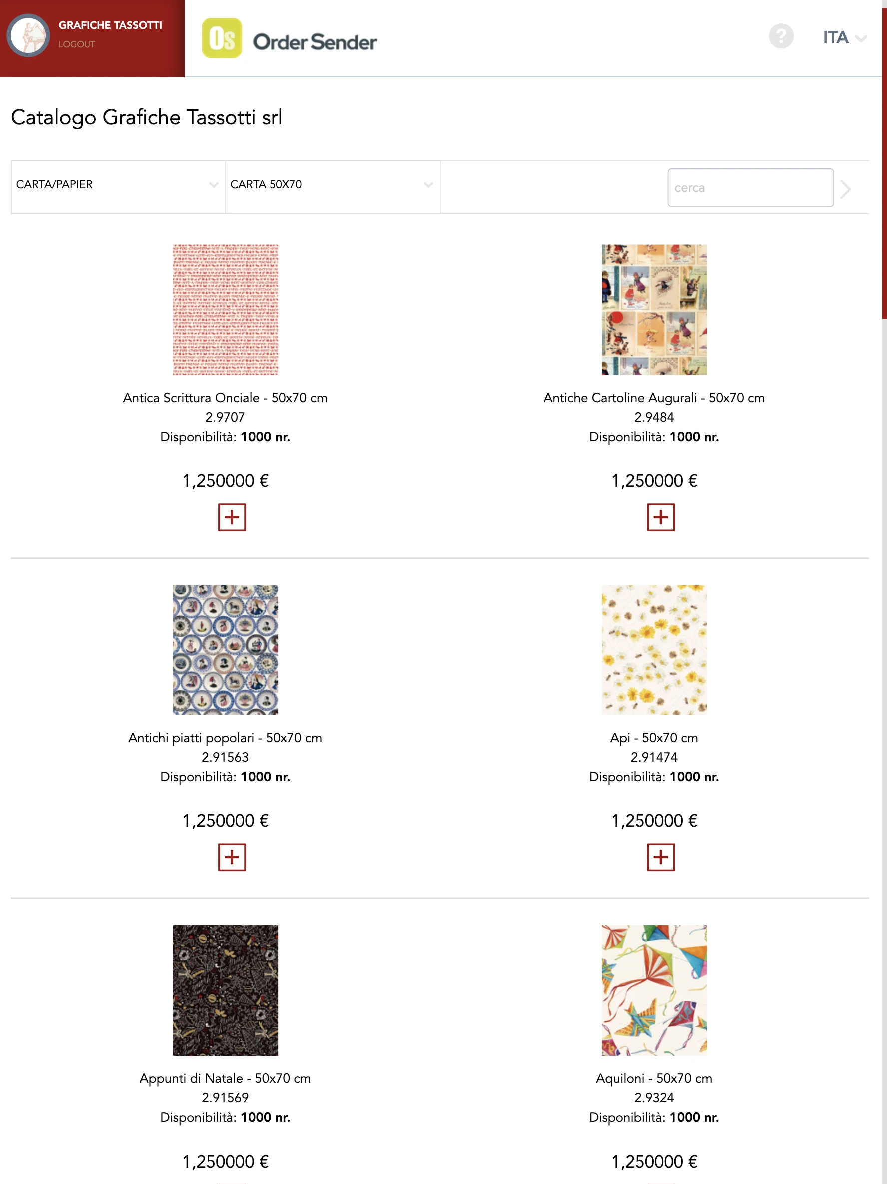 App ordini agenti integrato con sito ecommerce