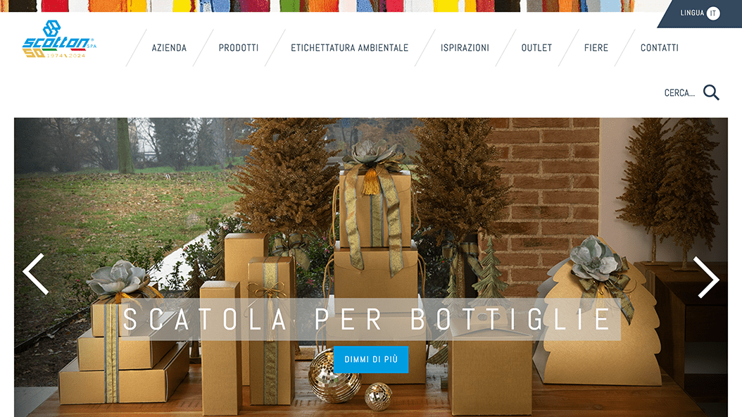 Exetera Scotton Cartotecnica Caso di Successo Home Image