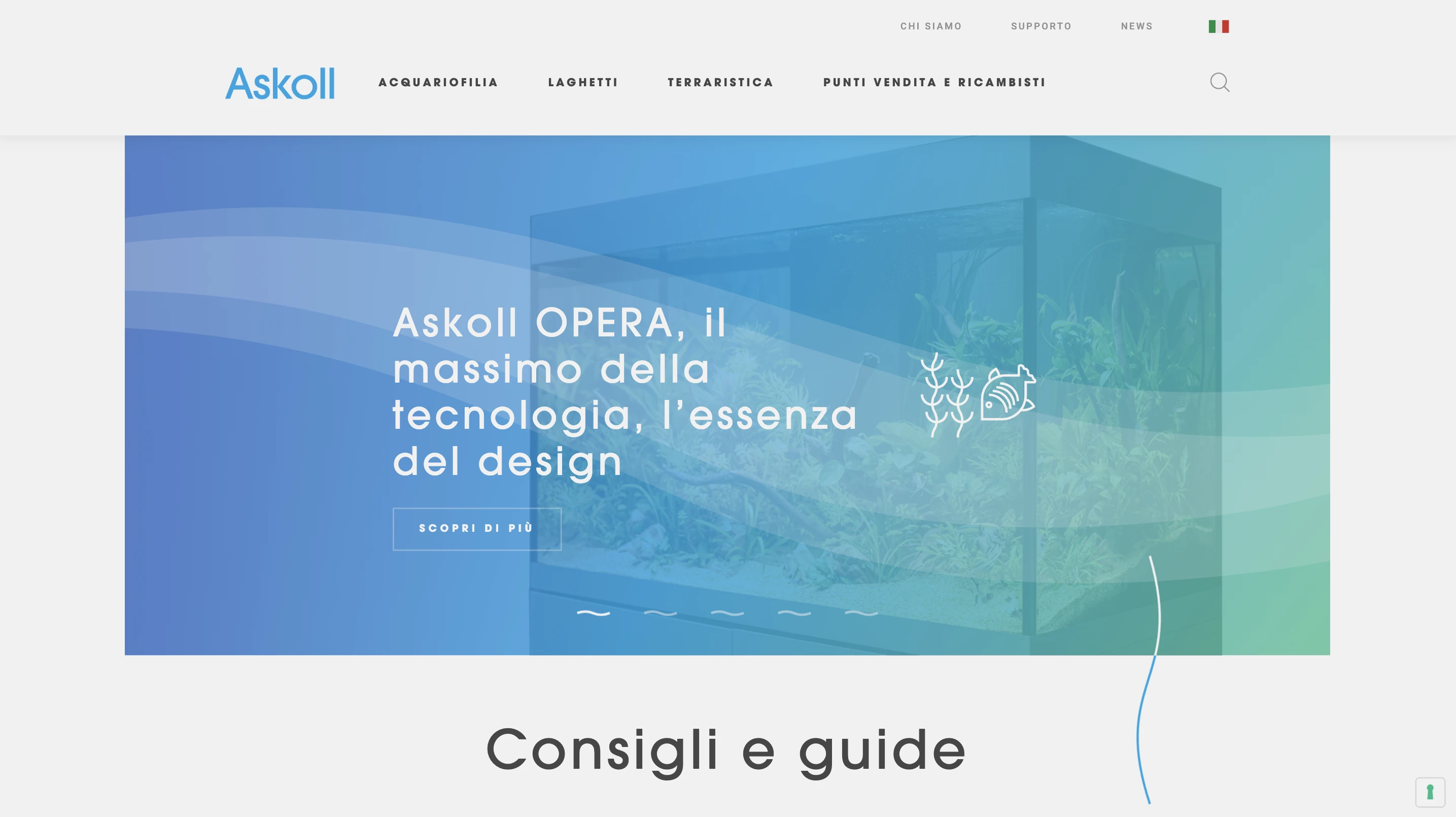 Exetera Askoll Aquarium Caso di Successo Home Image