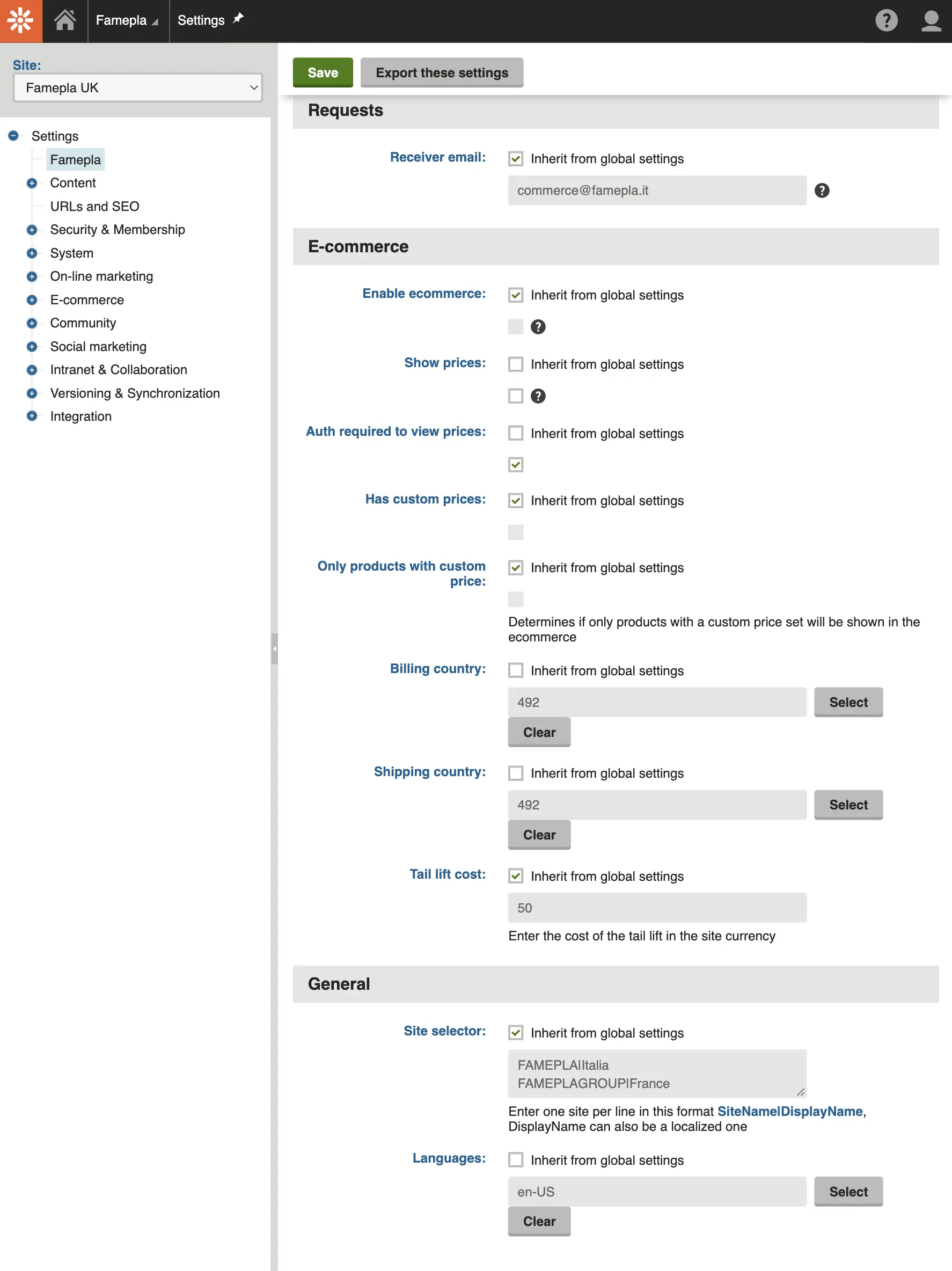 Realizzare un ecommerce multimarket rapidamente