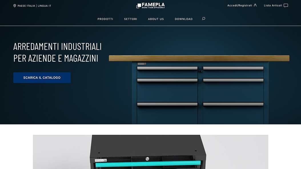 Exetera Famepla Caso di Successo Home Image