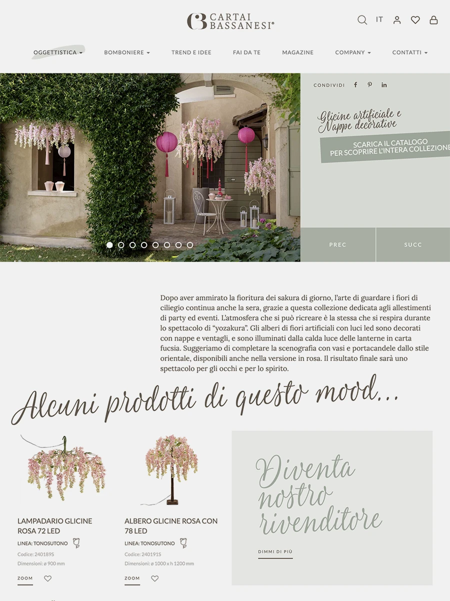 UX - User Experience design per siti di ispirazione