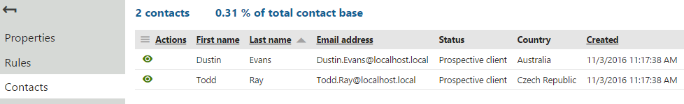 viewing_contacts_in_persona.png XTR K13 Visualizzazione dei contatti assegnati alle personas