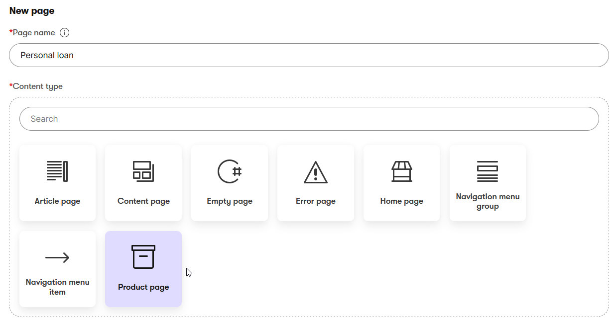 Xperience Crea una nuova pagina prodotto 003