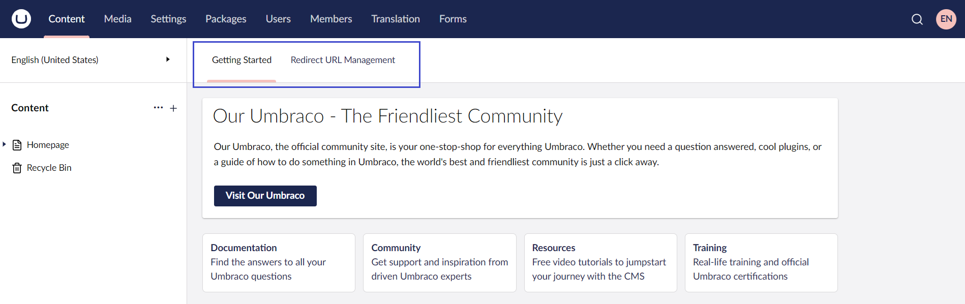The-Dashboard.png Umbraco La dashboard