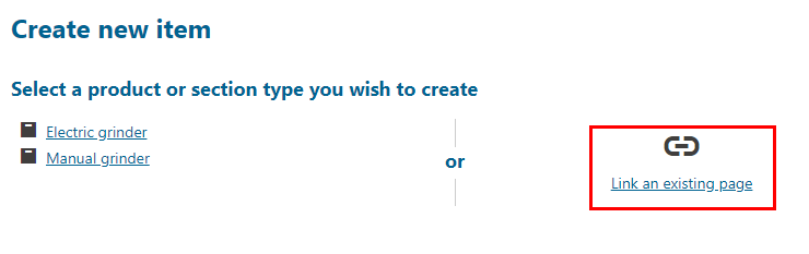 linking_existing_products_or_sections.png XTR K13 Collegamento di prodotti esistenti