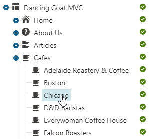 content_tree.png XTR K13 Modificare il contenuto di una pagina nella scheda Content