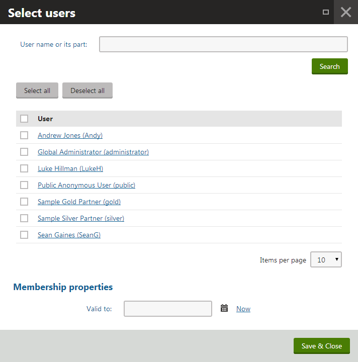 Select_users.png XTR K13 Utenti (Users)