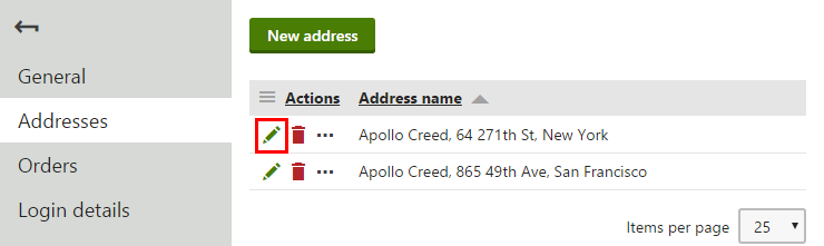 example_editing_address.png XTR K13 XTR K13 Esempio – Modificare l’indirizzo di un cliente Indirizzi Modificare gli indirizzi