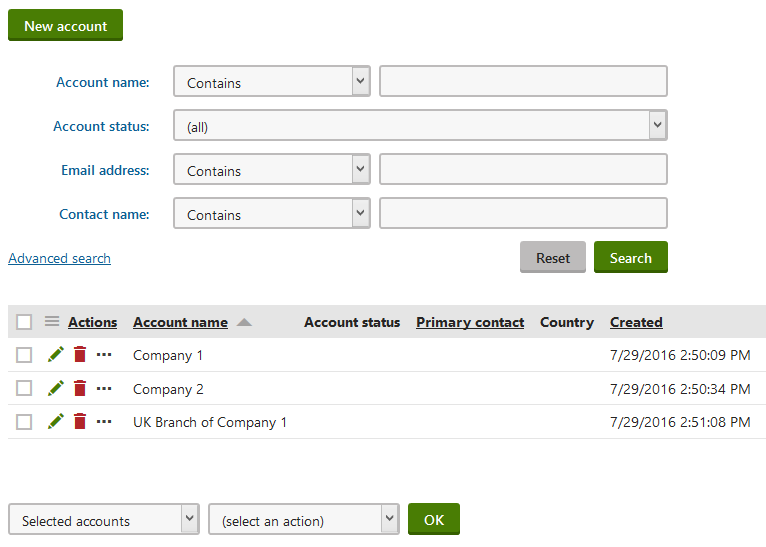 managing_accounts.png XTR K13 Organizzazione dei contatti in account Gestione degli account