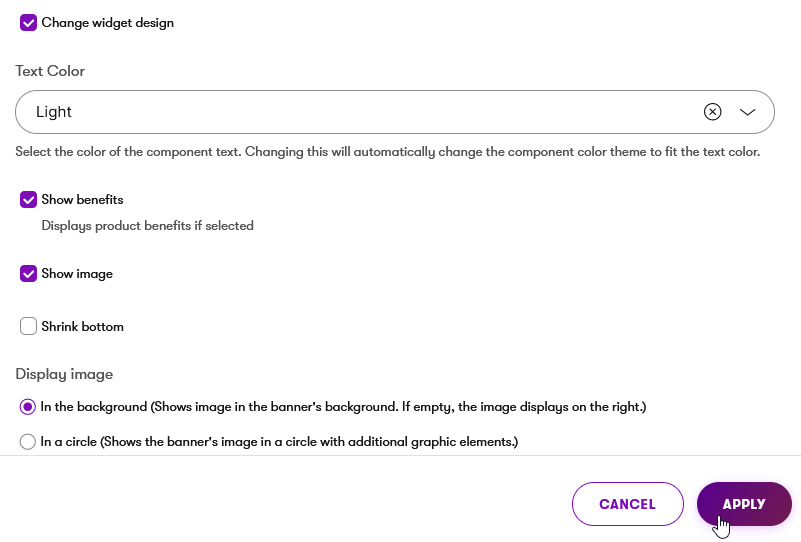 Xperience Creare una landing page a partire dai componenti della pagina Fai risaltare il contenuto