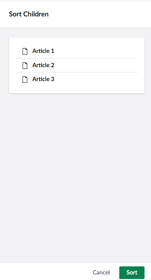 Sort-Option-1.png Umbraco Ordinare le pagine Opzione 1 Disporre le sottopagine
