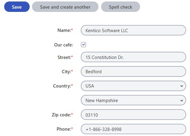 editing_form.png XTR K13 Modificare il contenuto di una pagina nella scheda Content Fields