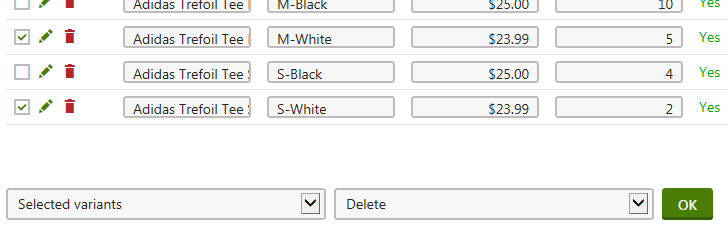 removing_variants_atonce.png XTR K13 Rimozione di più varianti contemporaneamente