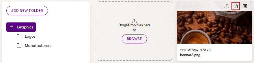 Xperience Spostare file multimediali Muovi file