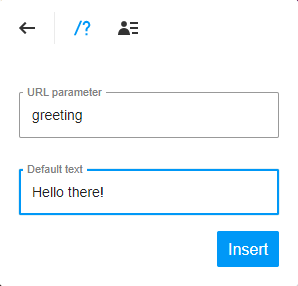 dyn_text.png XTR K13 Parametro URL