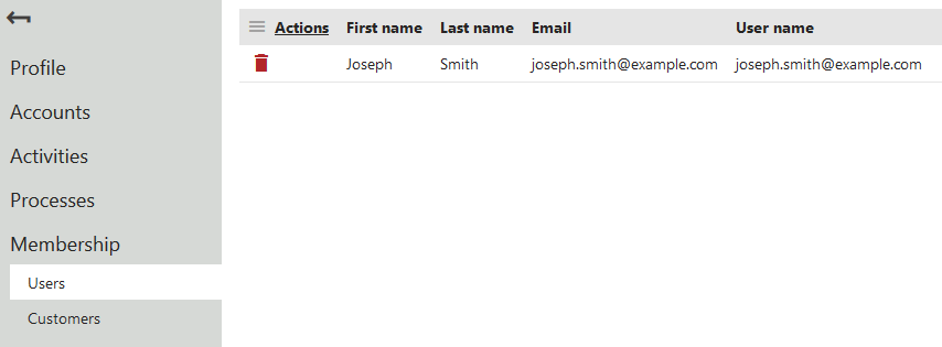linking_contact_with_user_account.png XTR K13 Lavorare con i contatti Collegamento dei contatti con account utente