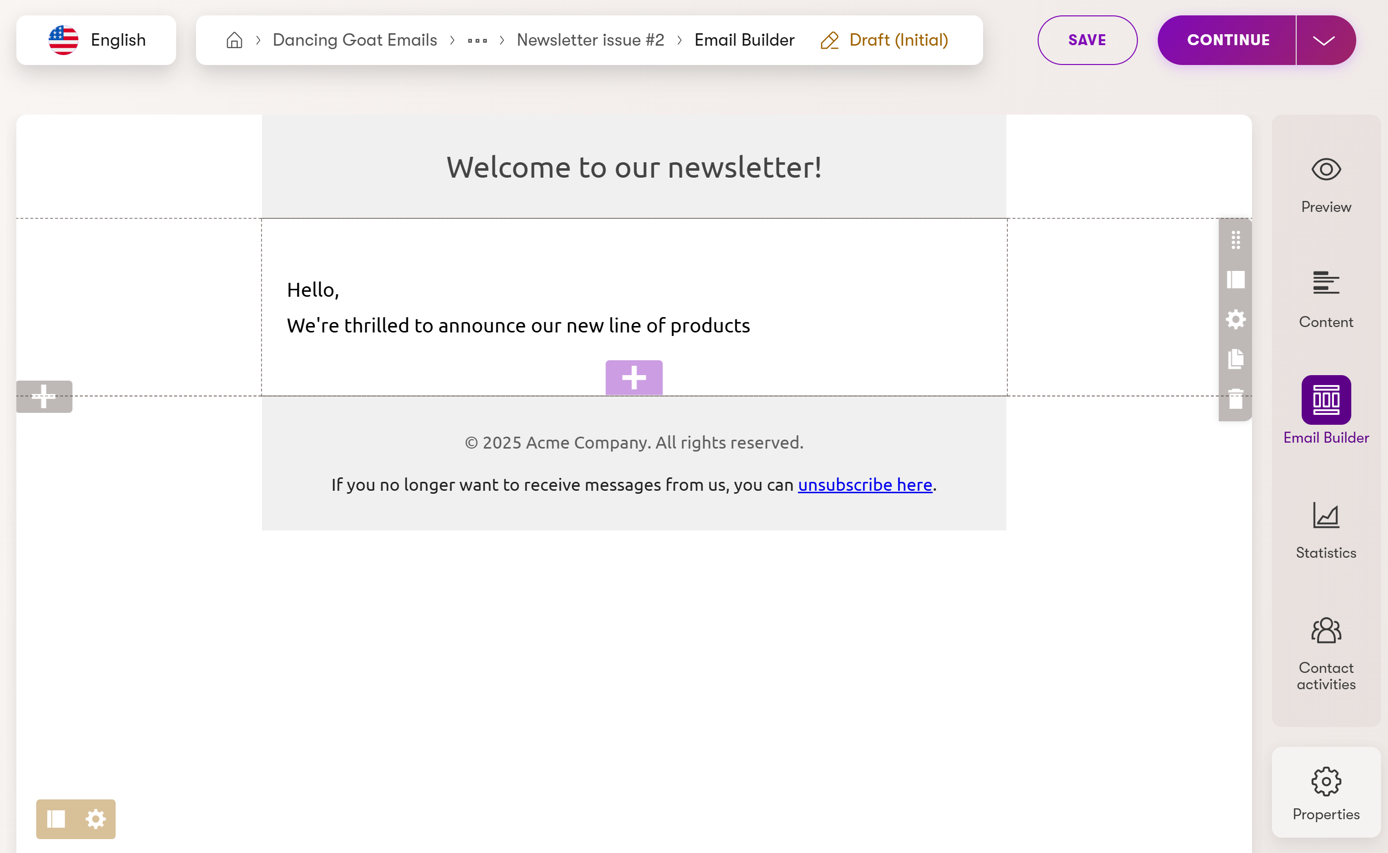 EB_overview.png Xperience Creare email in Email Builder