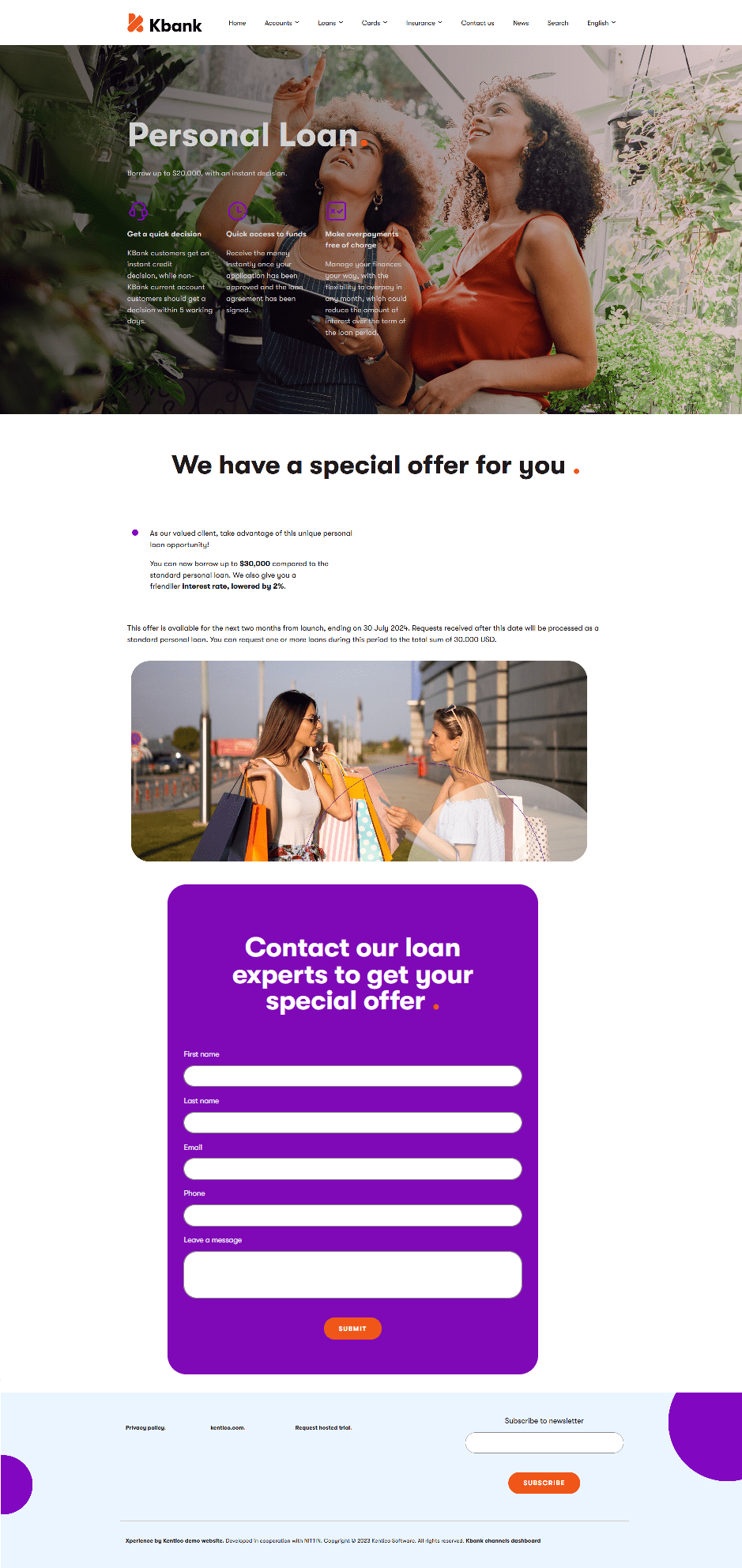 Xperience Creare una landing page a partire dai componenti della pagina Pubblica la pagina