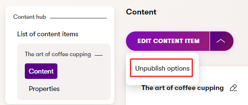 Xperience Rendere content item non pubblici (Unpublished)