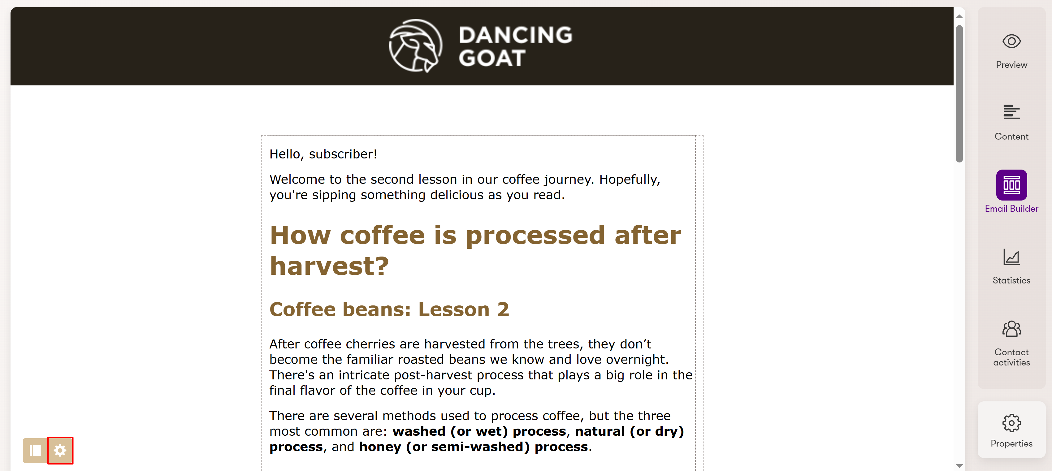 templateconfiguration.png Xperience Template dell’Email Builder Configurare i template email Configurazione