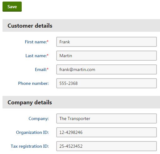 enter_customers_attributes.png XTR K13 Creazione di un cliente dall’applicazione Customers Valori degli attributi