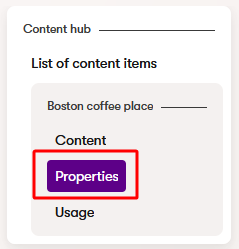 Xperience Visualizzare i dettagli di un content item