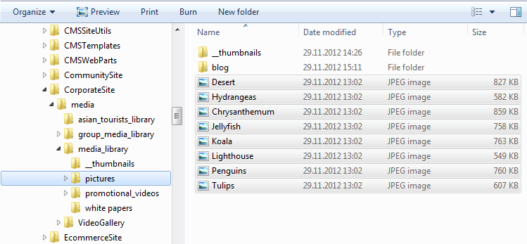 copying_files.png XTR K13 Caricamento di più file nelle librerie multimediali